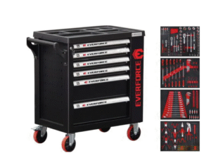 Шкаф с инструменти EverForce с 6 чекмеджета – 4 пълни