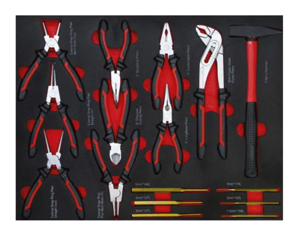 Шкаф с инструменти EverForce с 6 чекмеджета – 4 пълни