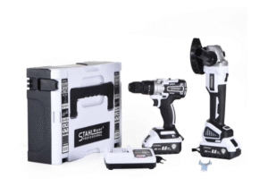 2в1 Акумулаторен Винтоверт и Безчетков Ъглошлайф STAHLMAYER PRO 36V 8,0AH