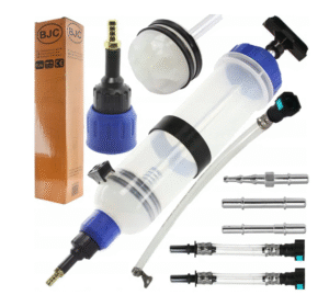 Шприц за масло 1500 мл с адаптери Прозрачен