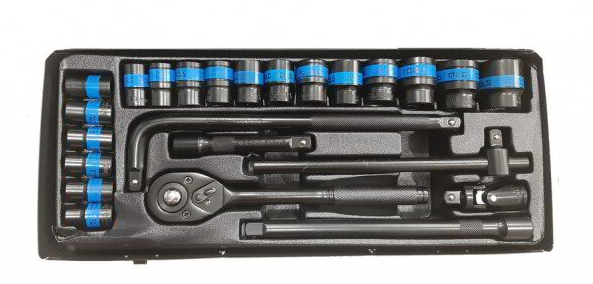 Усилено гедоре с ударни вложки 24 части 1/2