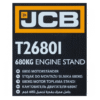 st6 Сгъваема стойка за двигатели 680кг JCB