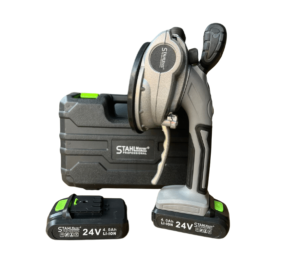 ven1 АКУМУЛАТОРНА ВЕНДУЗА ЗА ПЛОЧКИ 24V 4AH STAHLMAYER Арт.№: ST05V