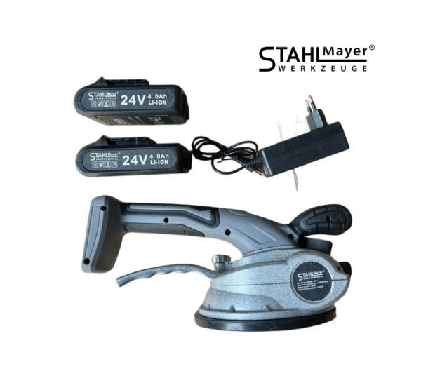 ven2 АКУМУЛАТОРНА ВЕНДУЗА ЗА ПЛОЧКИ 24V 4AH STAHLMAYER Арт.№: ST05V