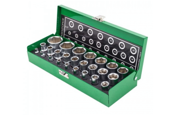 Комплект вложки 25 части 1/4"&1/2" (4-32mm) ROCKFORCE