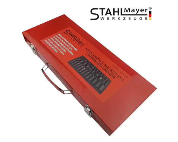 Ударни Вложки 1/2" Stahlmayer 35 Части - стандартни + дълбоки вложки