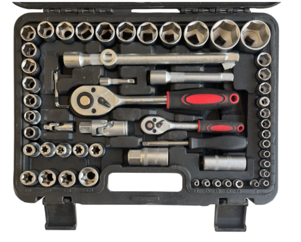 ге7 Професионален комплект Гедоре 108ч 1/2"