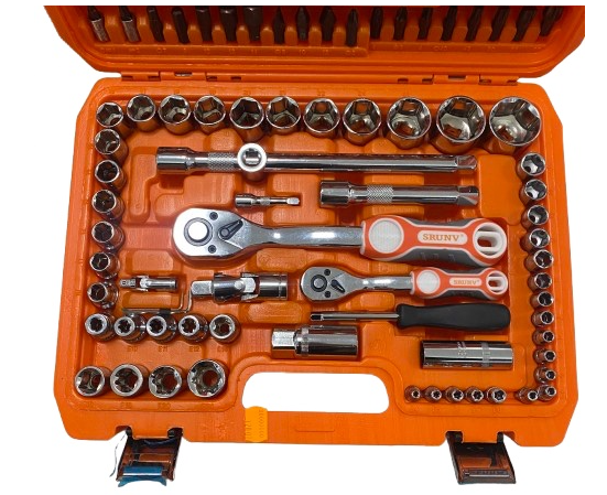 гедо13 Професионален комплект Гедоре 108ч SRUNV 1/2"