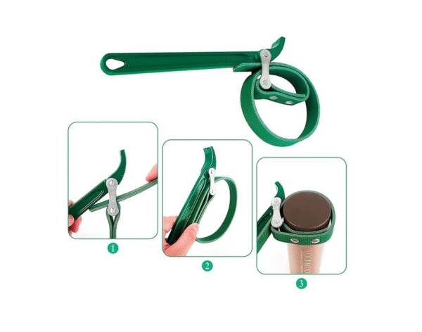 Ключ за маслен филтър с ремък 400мм