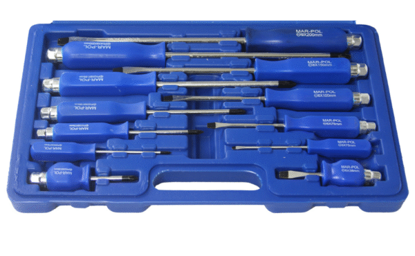 Комплект професионални ударни отвертки Mar-Pol отверки