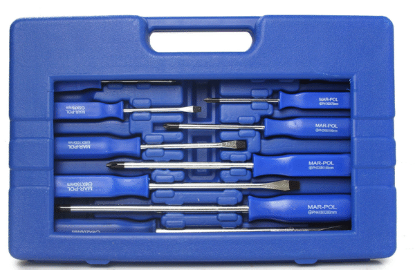 Комплект професионални ударни отвертки Mar-Pol отверки