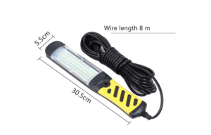 л Преносима LED работна лампа за гараж, 220V