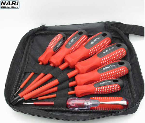 о2 Отверки електричарски 7бр комплект - T587