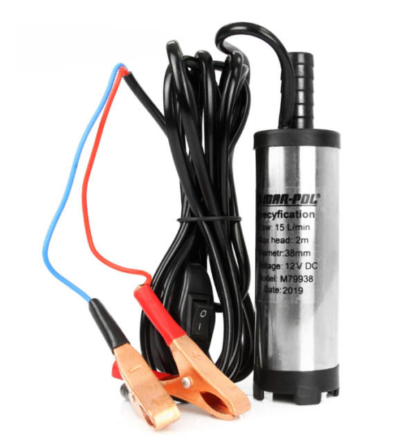 пѝ3 Помпа за гориво 12v 38mm Mar-Pol / помпа източване на гориво