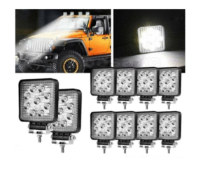 10 БР. ДИОДЕН ХАЛОГЕН 9 ДИОДА 27W