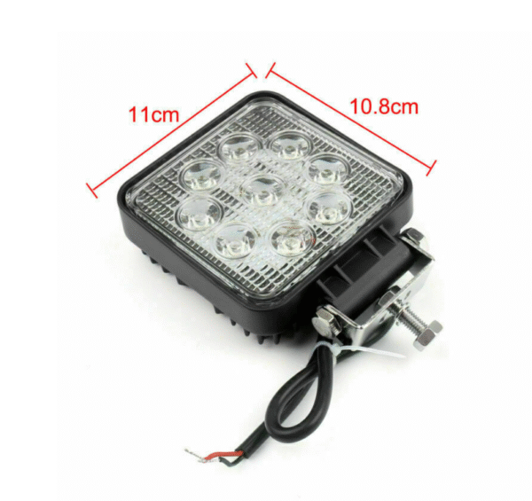 10 БР. ДИОДЕН ХАЛОГЕН 9 ДИОДА 27W