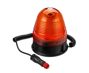 LED ЛЕД Аварийна/сигнална лампа Маяк буркан 12 / 24V - 80 Диода