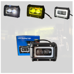 dh Диоден халоген LED 3 светлини габарит, жълта, бяла 12/24V