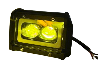 Диоден халоген LED 3 светлини габарит, жълта, бяла 12/24V