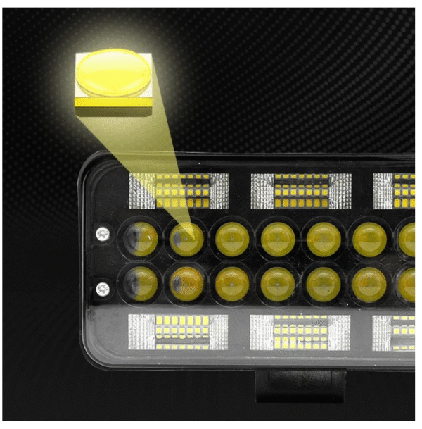 Диоден халоген с къси и дълги светлини - 12 / 24V - 198W