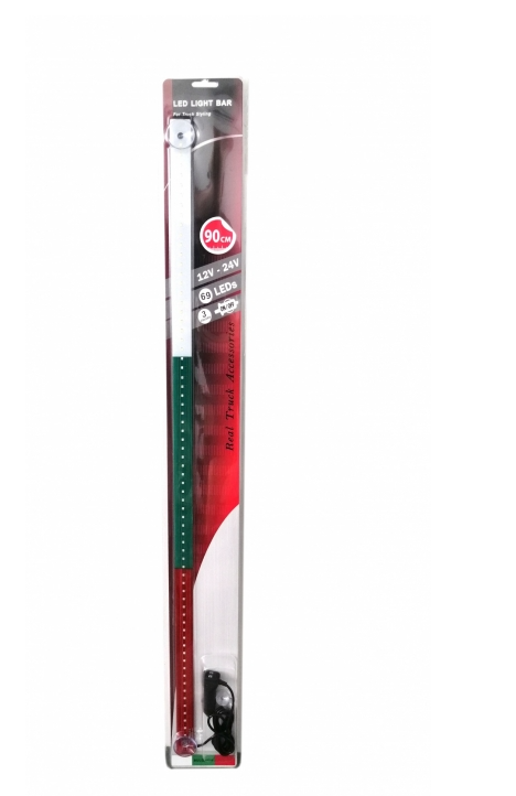 ds`3 Светеща лента LED Бяло, Зелено, Червено 90 см флаг - T670