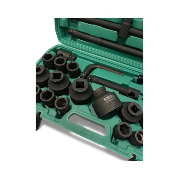 g`2 Гедоре камионджийско 26 части STAHLMAYER 21-65mm, ударни вложки CR-MO