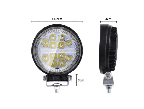 Халоген диоден с бяла и жълта светлина LED 57W - T72