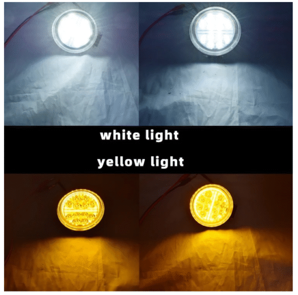 Халоген диоден с бяла и жълта светлина LED 57W - T72