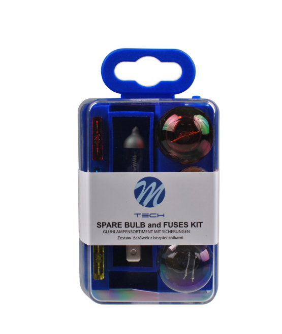 Сервизен комплект за резервни крушки с предпазители - H7 24V