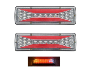 12V Комплект мултифункционални диодни стопове - T43