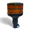 LED авариен буркан нисък на прът с жълта светлина – ДЕН/НОЩ функция, 12/24V, сертифициран R65/E9