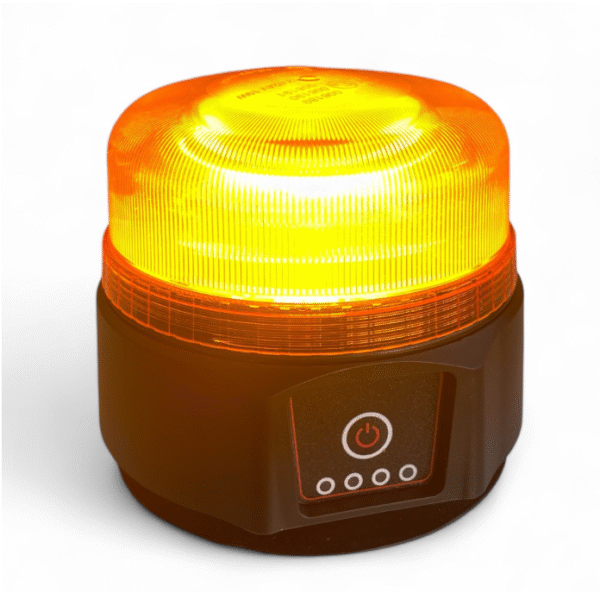 lbk1 Мощен авариен буркан - акумулаторен с дистанционно и USB зареждане и мощен магнит