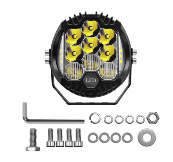 Диоден халоген 16СМ 5'' кръгъл - LED 12/24V