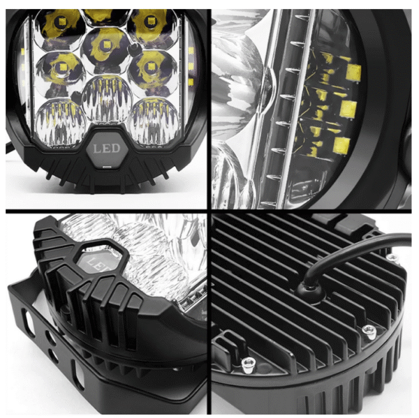 Диоден халоген 16СМ 5'' кръгъл - LED 12/24V