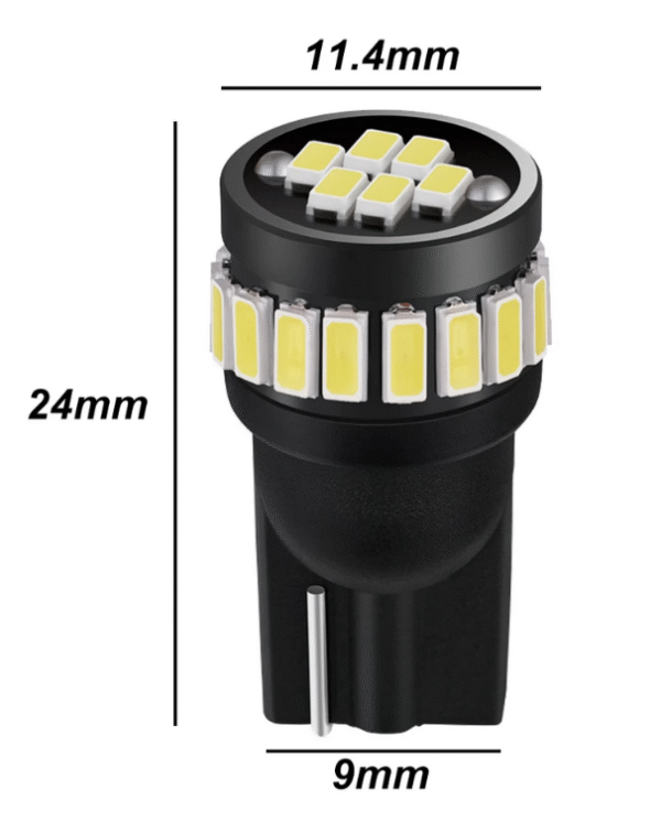 Диодни безцокълни крушки T10 12V - LED