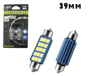 LED Крушки за плафон 39мм 12/24V G-TECH - T271