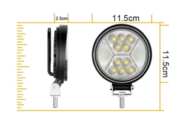 LED халоген 117W