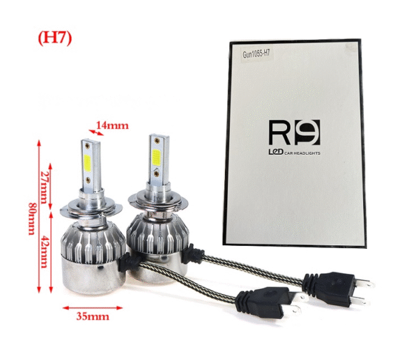 Лед крушки за автомобил R9 H7 Арт.№: GUN1055-H7