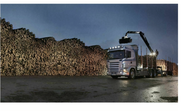 4 бр. Лед Led Правоъгълен Халоген за Тир, Камион/ 710621