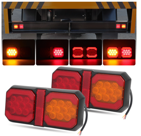 LED Диодни стопове с 4 светлини 12/24V - T681