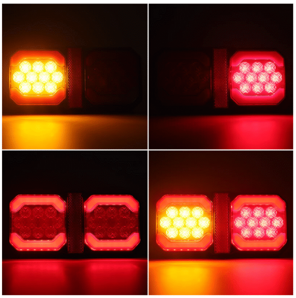 LED Диодни стопове с 4 светлини 12/24V - T681