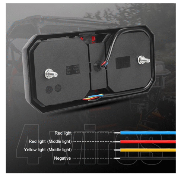 LED Диодни стопове с 4 светлини 12/24V - T681