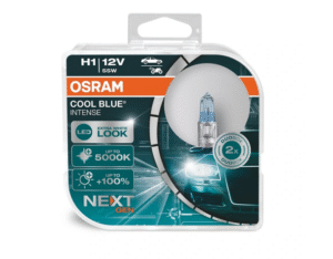 Osram халогенни крушки H1 Cool Blue Intense Next Gen 12V, 55W, P14.5s, 4200K, 1550lm