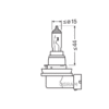 Osram халогенни крушки H8 Night Breaker Laser +150% 12V, 35W, PGJ19-1, 800lm