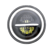 q`5 - Copy Комплект Кръгли LED фарове 7″ 70W H4 букса, къси, дълги, дневни и мигач