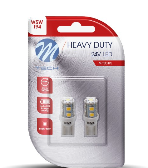 , 24V Крушка LED W2.1x9.5d - LB918W