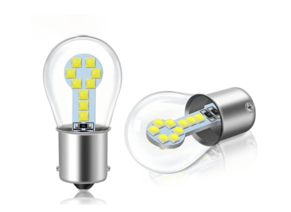 Диодни крушки 2бр BA15s LED - T125