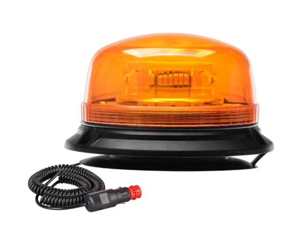 Аварийна лампа с магнит за автомобили Камиони Трактор 12 / 24V - ECE R65 R10 E9