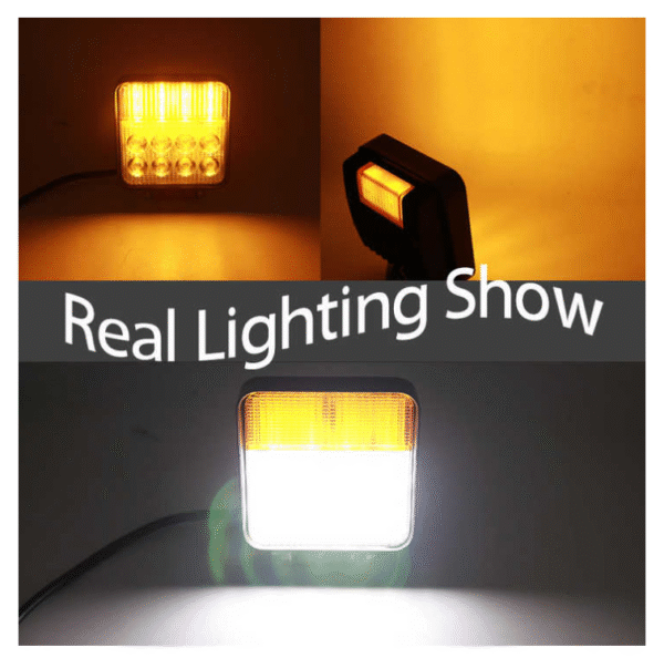 LED Работна Лампа / Халоген с жълта светлина - T455