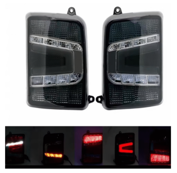 2 БРОЯ LED Диодни Опушени Тунинг Стопове за Lada Niva Задни Светлини